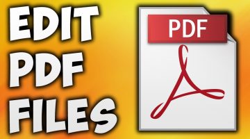 كيفية الكتابة على ملف pdf بدون برامج