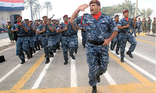 تهنئة عيد الشرطة العراقية