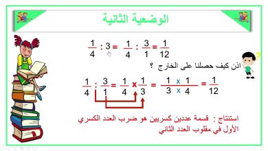 الأعداد الكسرية