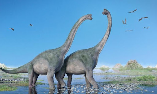 بحث عن الديناصورات وأسباب انقراضها