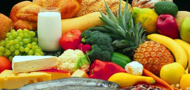 بحث عن المواد الغذائية وأهم العناصر التي يحتاجها جسم الإنسان