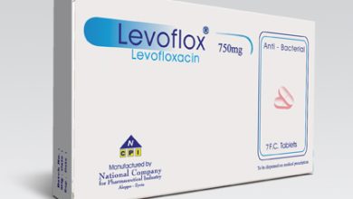 دواعي الاستعمال levofloxacin