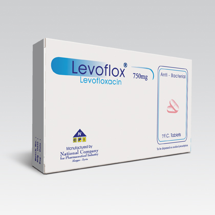 دواعي الاستعمال levofloxacin