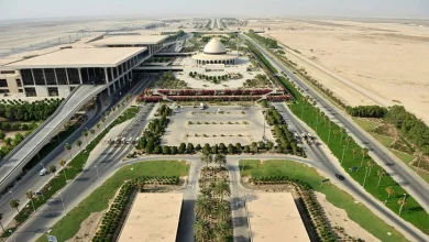ما هو اكبر مطار في السعودية وكم تبلغ مساحته